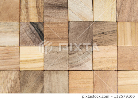 Wooden cubes background Wooden cubes background 132579100