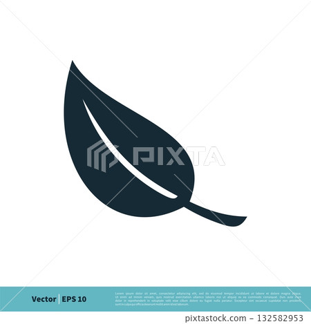 Leaf Icon Vector Logo Template Illustration Design. Vector EPS 10. 132582953