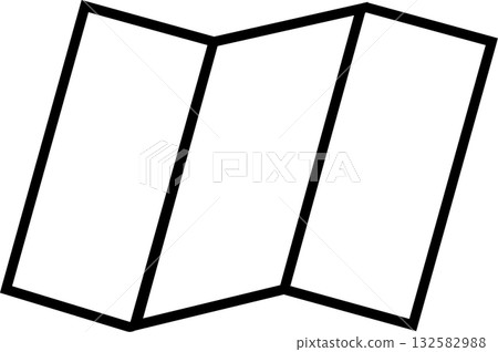 Simple and easy-to-read vector map design illustration for information and area guidance | Business materials and web design Simple and easy-to-read vector map design illustration for information and area guidance | Business materials and web design 132582988