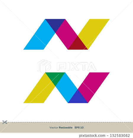 Letter N Vector Logo Template Illustration Design. Vector EPS 10. 132583082