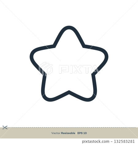 Star Icon Vector Logo Template Illustration Design. Vector EPS 10. Star Icon Vector Logo Template Illustration Design. Vector EPS 10. 132583281