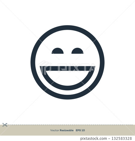 Smiley Emoticon Vector Logo Template Illustration Design. Vector EPS 10. Smiley Emoticon Vector Logo Template Illustration Design. Vector EPS 10. 132583328