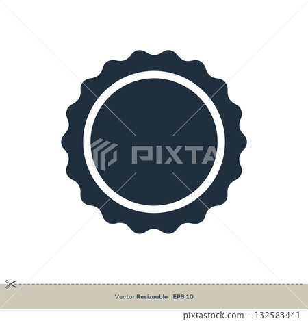 circle seal stamp lace Rosette Icon Vector Logo Template Illustration Design. Vector EPS 10. circle seal stamp lace Rosette Icon Vector Logo Template Illustration Design. Vector EPS 10. 132583441