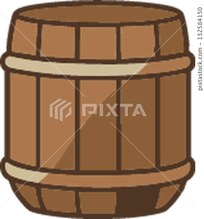 wooden barrel for beer wooden barrel for beer 132584150