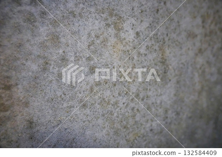 Mold and moisture stains visible on an old wall inside the house. Concept of humidity, water damage, and unhealthy home conditions. 132584409