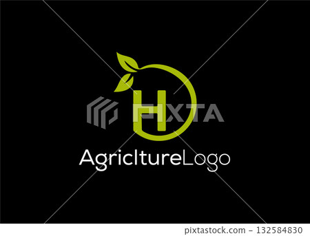 Template Vector Design, Professional Agriculture, Luxury Agriculture, and Natural Agriculture logos.(3) 132584830