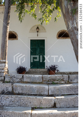 Smiling house, Corfu (Korfu), Greece Smiling house, Corfu (Korfu), Greece 132586433