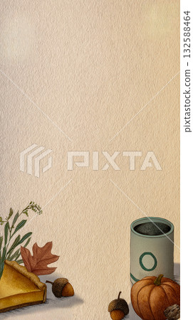 An elegant background featuring latte art and seasonal fruits An elegant background featuring latte art and seasonal fruits 132588464