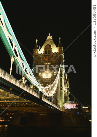 Details Of The Architecture And Lights Of The London Bridge Details Of The Architecture And Lights Of The London Bridge 132590481