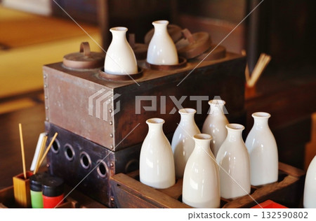 居酒屋清酒瓶 132590802