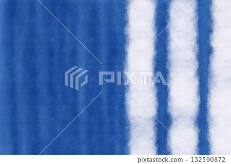 Illustration material: White and light blue stripes on an indigo blue background 132590872