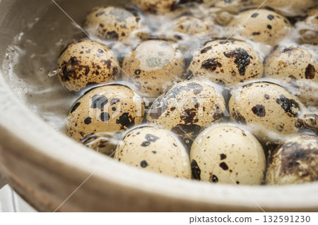 Boiling quail eggs Boiled quail eggs Boiling quail eggs Boiled quail eggs 132591230