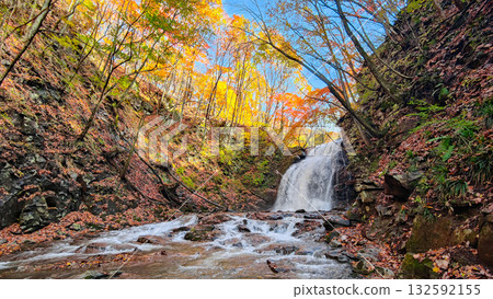 Asama Falls (Autumn) 132592155