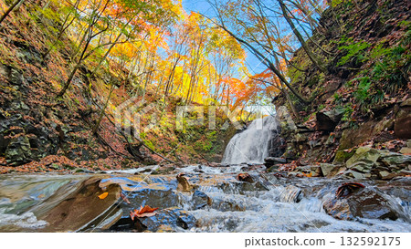 Asama Falls (Autumn) 132592175