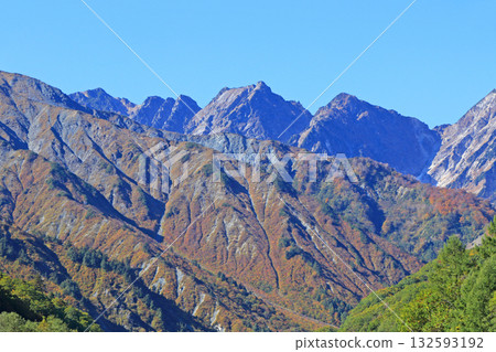 北阿爾卑斯山的秋天 132593192