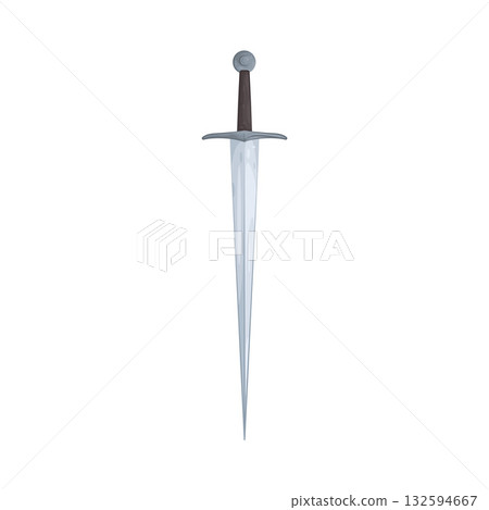 Illustration of sword 132594667