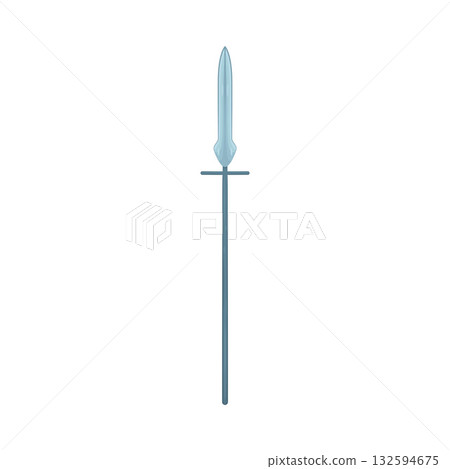 Illustration of spear Illustration of spear 132594675