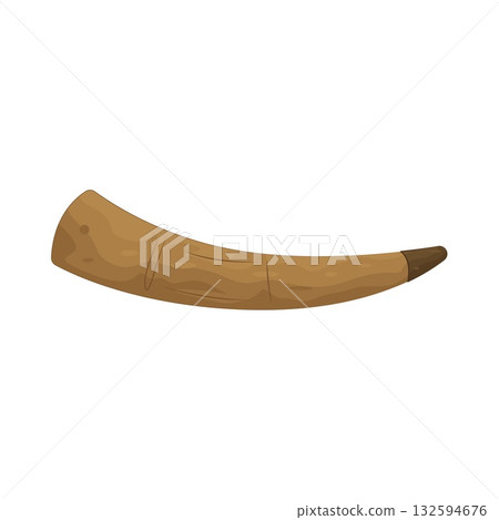 Illustration of horn Illustration of horn 132594676