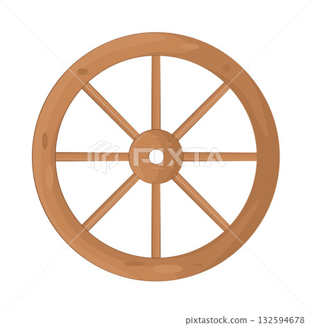 Illustration of wheel Illustration of wheel 132594678