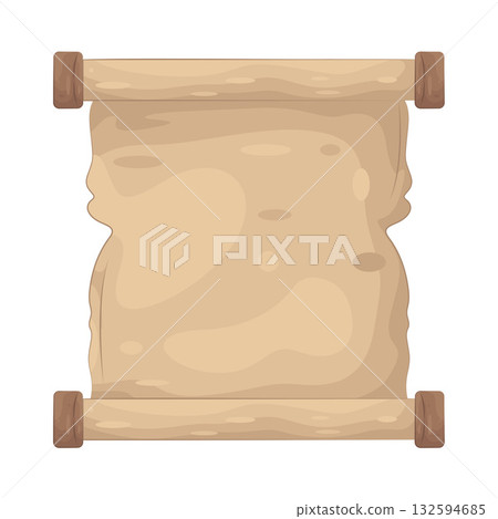 Illustration of parchment 132594685