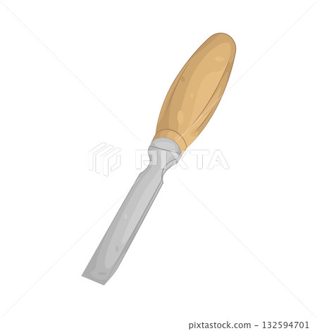 Illustration of chisel Illustration of chisel 132594701