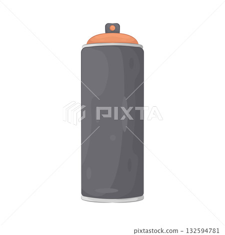 Illustration of spray can 132594781
