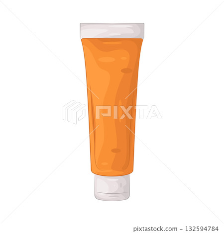 Illustration of paint tube Illustration of paint tube 132594784