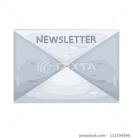 Illustration of newsletter Illustration of newsletter 132594899