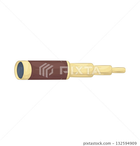 Illustration of telescope Illustration of telescope 132594909