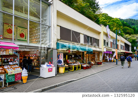 高尾山、高尾山口纜車清瀧站廣場商店街 高尾山、高尾山口纜車清瀧站廣場商店街 132595120
