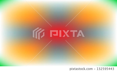 Vibrant Abstract Blur Of Warm Oranges Reds And Greens With Soft Center Gradient Vibrant Abstract Blur Of Warm Oranges Reds And Greens With Soft Center Gradient 132595443