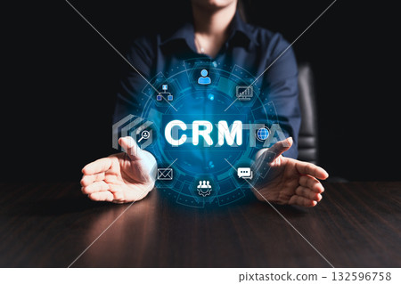 CRM, or customer relationship management, is a key enterprise concept that uses technology and software to enhance business communication, client service, marketing, and strategic planning. 132596758