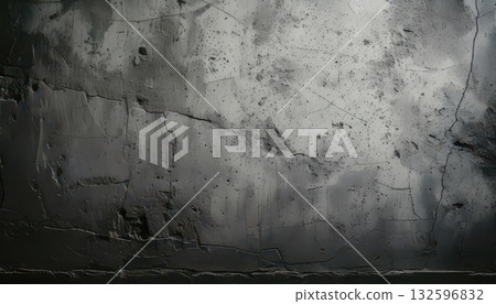 《AI Image》Dark concrete wall 《AI Image》Dark concrete wall 132596832