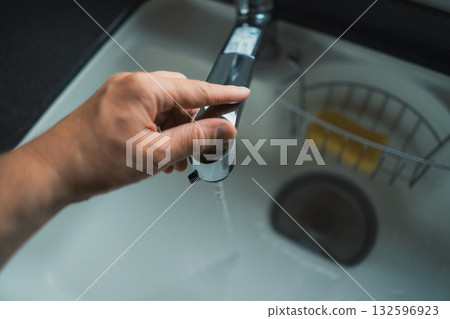 water supply, faucet, spigot 132596923