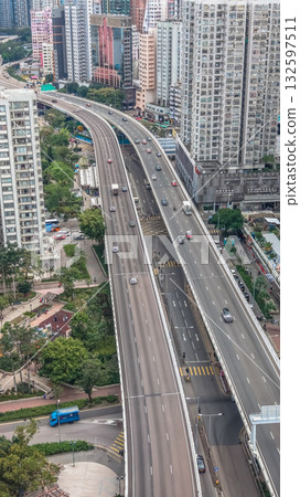 Oct 29 2025 Island Eastern Corridor Expressway Over Victoria Harbour Oct 29 2025 Island Eastern Corridor Expressway Over Victoria Harbour 132597511