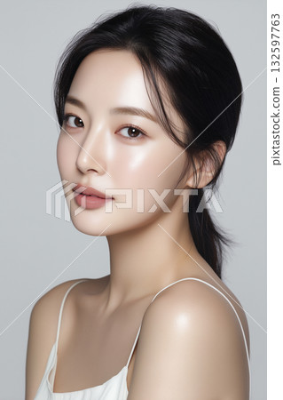 Beautiful Asian Model 132597763