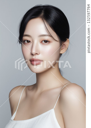 美麗的亞洲模特 132597764