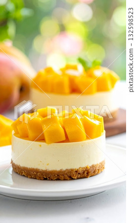 Mango Cheesecake 132598523