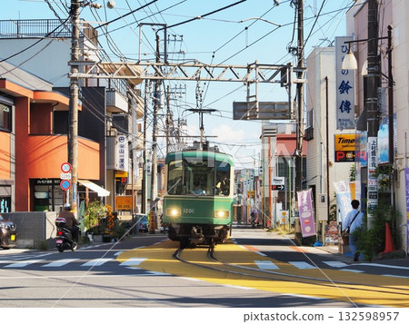 神奈川縣，電車小鎮，十月 132598957