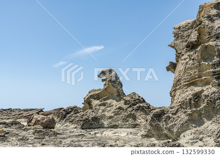 Godzilla Rock at Shiosezaki, Oga City, Akita Prefecture Godzilla Rock at Shiosezaki, Oga City, Akita Prefecture 132599330