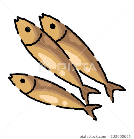 Illustration of rice crackers 2 Illustration of rice crackers 2 132600695