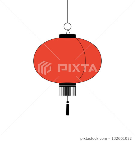 Red Chinese Lantern 132601052