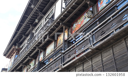 銀山溫泉的舊街景 銀山溫泉的舊街景 132601958