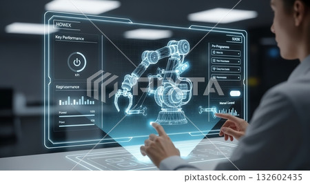 Hands of the future: holographic displays and robotic arms Hands of the future: holographic displays and robotic arms 132602435