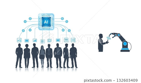 AI-driven data utilization and business efficiency AI-driven data utilization and business efficiency 132603409