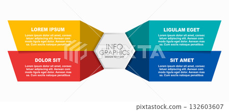 Colorful infographic template with panels , icons for organizing concepts, steps, or categories. Vector illustration. Colorful infographic template with panels , icons for organizing concepts, steps, or categories. Vector illustration. 132603607