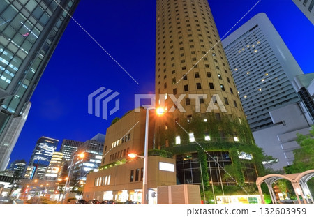 [Osaka] Night view of Umeda, Osaka 132603959
