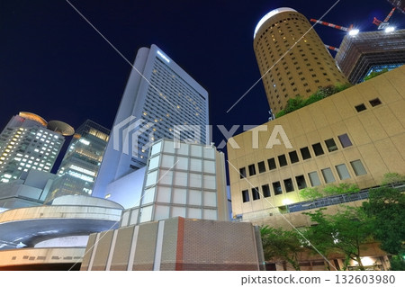 【大阪府】大阪梅田夜景丸之內大廈 【大阪府】大阪梅田夜景丸之內大廈 132603980