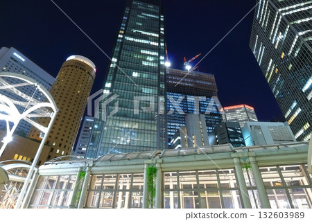 [Osaka] Night view of Umeda, Osaka 132603989