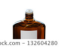 A bottle of hair growth product with the screw cap open A bottle of hair growth product with the screw cap open 132604280